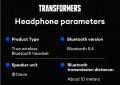 Genuine Special edition TRANSFORMERS TF-T51 Bluetooth Wireless Earphones Low Latency Gaming Earbuds Long Endurance High Music Headphones Choice. 