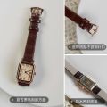 Vintage Small Dial Women's Watch Niche High-grade Leather Small Square Watch Light Luxury Temperament Quartz Watch. 