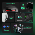 Number Super Buds Pro GT9 ENC Gaming TWS Bluetooth Headset  (Commando Black, True Wireless). 