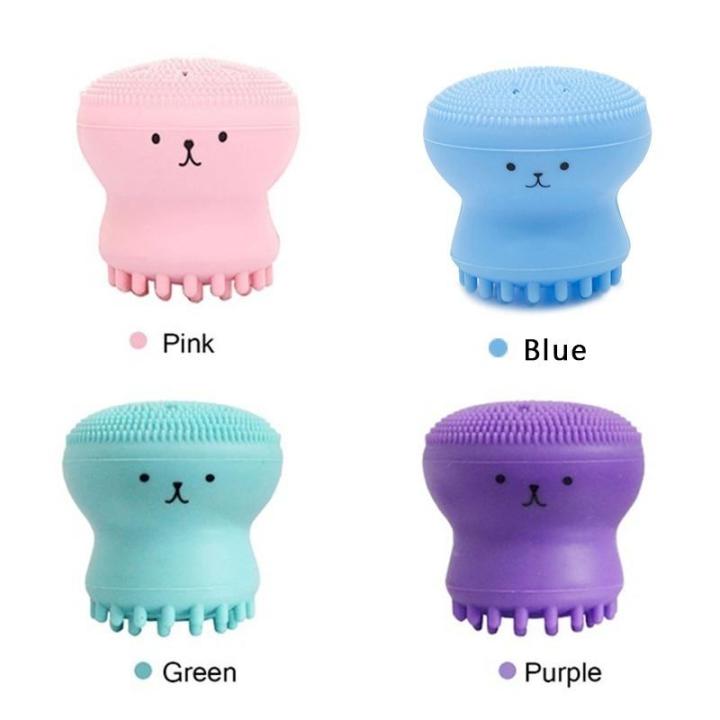 Silicone%20Face%20Cleansing%20Brush%20for%20Skin%20Care%20Facial%20Cleanser%20Pore%20Cleaner%20Exfoliator%20Beauty%20Washing%20Brush%20Tools%20Octopus%20Shape%20-%20Image%206