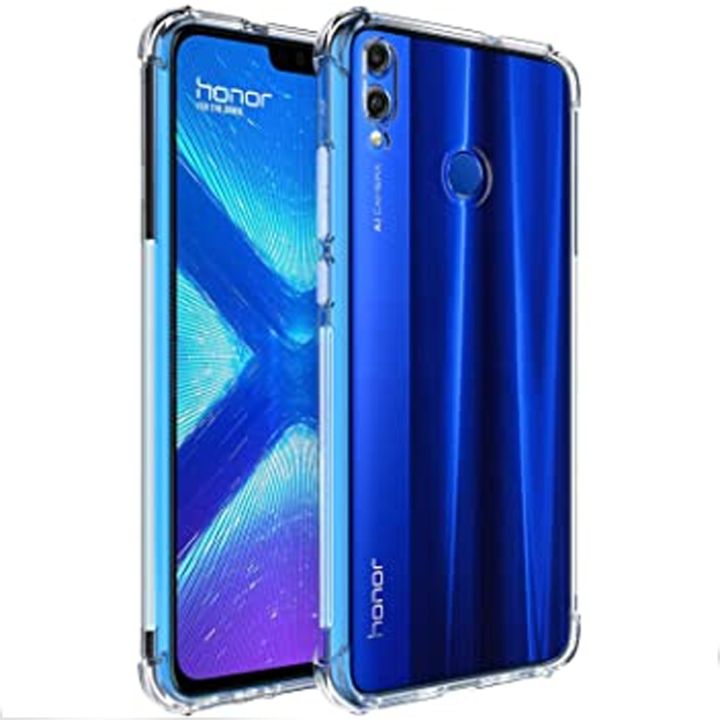 Huawei Honor 8x Back Cover Transparent Soft Silicone Crystal Clear Case For Huawei Honor 8x