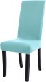 Dining Chair Covers - Pack of 1 - Protector for Dining Room Chairs - Cotton Jersey Stretchable. 