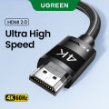 UGREEN HDMI 2.0 Cable 4K/60Hz HDMI to HDMI Cable for RTX 3080 PS4 Xbox Smart Box HDMI Splitter HDMI Switch Monitor Projector 4K 3D Video Cable. 
