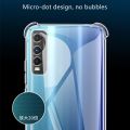 lthmy for Vivo Y20i V2027 V2032 Soft Gel Jelly Case Transparent Full Protective Anti-Scratch Resistant Back Cover Skin. 