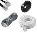 Landline Telephone Set Cable RJ-11 20 Meter Length. 