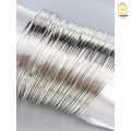 Plain Silver Stainless Steel Bangles Pack of 36. 
