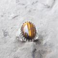 Ring For Men Orignal Tiger Eye Stone. 