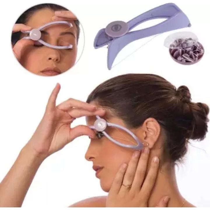 Sildne Eye brow Threading tool,Body Hair Threading Epilator Women Convenient Facial Hair Remover Tool Defeater Makeup Beauty Tool 278-43 Eyebrow Thread