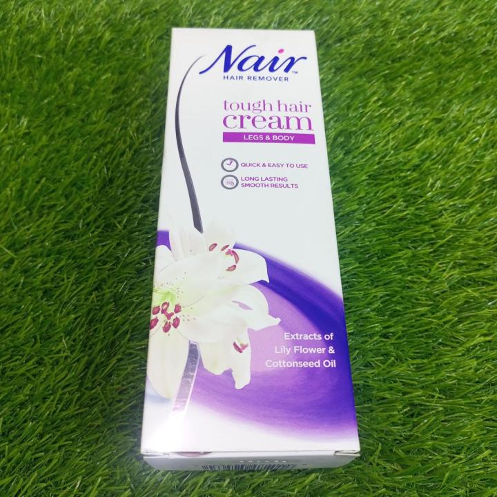 NAIR hair removing cream