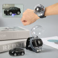 Mini RC Car Watch Toy Cartoon Remote Control USB Electric Wrist Strap Racing Cars Watch For Children Gift Toy. 
