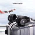 TaoTronics Active Noise Cancelling Bluetooth Headphones, Durable Over Ear Headphones with Soft Protein Ear Pads & 24 Hour Playtime, Foldable, C VC 6.0 Noise Cancelling Mic Wireless Headphones [BH047 Upgrade]. 
