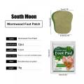 Heel Fatigue Pain Wormwood Foot Patch Relieve Stress Detoxification Help Sleeping Body Detox Sticker Detoxifying Foot Patch 12Pc. 