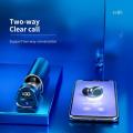 N21 Wireless Headphones Bluetooth Earphones TWS In-ear Bass Music Earbuds Sports Gaming Headset Digital Display With Flashlight. 