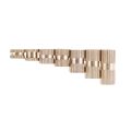 wood screw assortment-1 x Box of M3 Knurl Insert Nuts(included 150pcs)-Gold. 