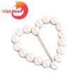Scarf Buckles Scarf Buckles 2 Pcs Faux Pearl Decor Knot Buckles for Shirt Waist Clothing Accessories Women Party Scarf Buckles. 