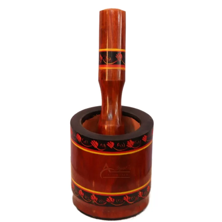 Chatu%20Watta%20Hand%20Painted%20,%20Wooden%20Mortar%20and%20Pestle,%20%20custom%20Dori%20Danda%20chattu%20wata%20wooden,%20standard%20size%20chatu%20wata,%20totaly%20wooden%20handmade%20chatu%20watta.%20natural%20wood%20chatu%20wata%20-%20Image%203
