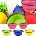 Portable -Foldable Cat Dog Water Bowl- Large Size. 