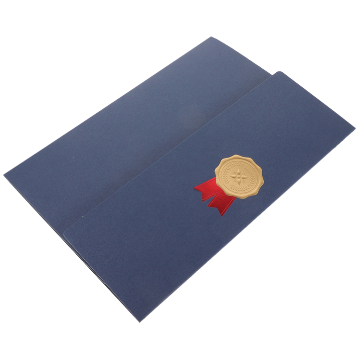 Sunfloweio Certificate Envelope Award Document Paper Certificate Paper Folder Presentation Certificate Holder Protective Certificate