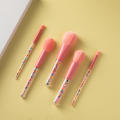 5pcs Lollipop Candy Makeup Brushes Set Colorful Lovely Foundation Blending Brush Makeup Tool maquillaje. 