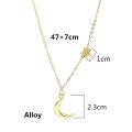 Ahmed Star Moon Pendant For Women New Bijoux Maxi Statement Necklaces Collier Jewelry. 