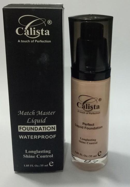 Calista Match Liquid Foundation WaterProof NO.3, 35mle