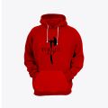 Turgut Alp Printed Fleece Full Sleeves Pull Over Hoodie For Men. 
