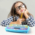 Early Education Intelligent LED Screen Tablet Learning Computer System Toy For Kids Education Laptop Computer Learn Toys Tor Child - Multicolor. 