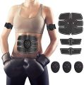 Smart Fitness EMS Mobile Gym Electrostimulator for Abs, Leg and Arm Warmers, 6 Function Modes, 10 Degree Intensity, Wireless. 