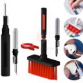 Multifunctional Keyboard Cleaning Brush 5-in-1 Computer Keyboard Cleaning Tool Kit Earphone Headphones Cleaning Brush Window Frame Groove Brush. 