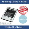 Samsung GalaxyY S5360 Battery EB-454357VU Replacement Premium Quality 1200mAh For Samsung GalaxyY S5360. 