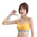 Beautiful back underwear, women's sports bra, thin suspenders, popular chest wraps, student girl bandeau Free size 30 to 36. 