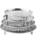 Stainless Steel Steamers Stand and Steamer Rack High Quality 8" 10" 12" inch  Stainless Steel Steamer Rack Rack Insert Stock Pot Steaming Tray Kitchen Home for Steam chicken Roast Steamer machine. 