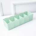 1 Pcs 5 Grid Multipurpose Divider Storage Box Underwear Jewelry Socks Ties Storage Box Cosmetic Desktop household Storage Boxes. 
