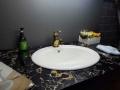 (60x200 CM) Black Marble High Gloss Vinyl Self Adhesive Wallpaper,Furniture Film Contact Paper. 