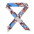 Parsimonious Twilly Scarf 91-104# Ladies' Twilly Ribbon Bag Tied Handle Bag Twilly Small Scarf 104 Colors 90*4cm WJ1033. 
