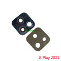 2PCS For Motorola Moto G Stylus Play Power 2021 G 5G Plus Rear Back Camera Glass Lens With Sticker Tape Adhesive. 