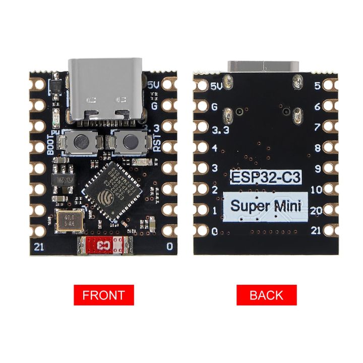 ESP32-C3%20Super%20Mini%20Development%20Board%20%7C%20WiFi%20+%20Bluetooth%202.4GHz%20%7C%20Compact%20IoT%20MCU%20Module%20for%20Arduino,%20Robotics%20&%20Smart%20Devices%20-%20Image%202