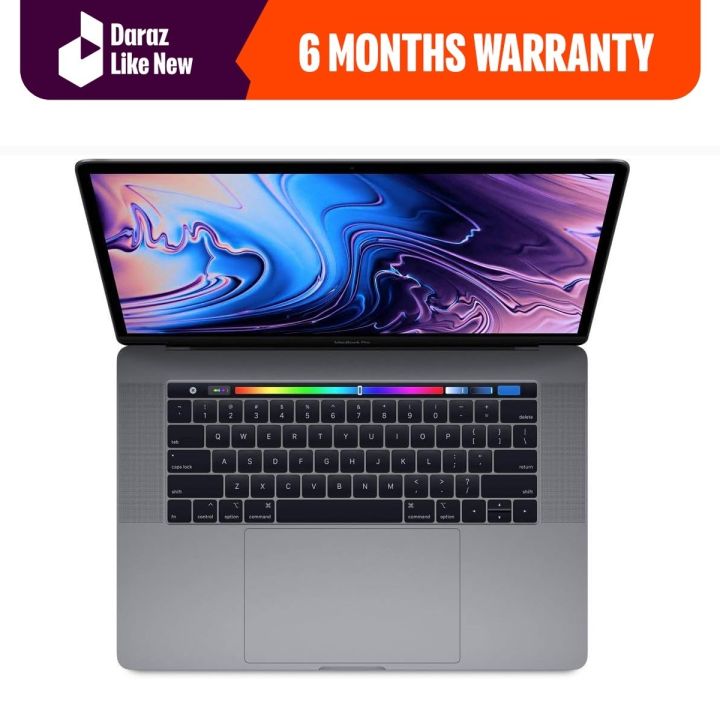 Daraz Like New Laptops - Apple MacBook Pro 2017 (A1707) 2.8 GHz Intel Core i7 - Quad Core (15.4 inch Retina Display, 16GB RAM, 256GB SSD) Space Gray(Small Dent Corner)