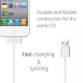 Usb Data Charger Cable 1m Cable For Iphone 4 4s And Ipad 2 3. 