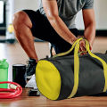 Gym Duffel, Sports Bag, Travel Bag, Black And Multi color, Round Foldable Gym Bag for Men and Women, Duffel Bag, Shoulder Bag, Gym Bag, For Traveling, Training, and Gym, Bag For Traveling, Bag For Sports,. 