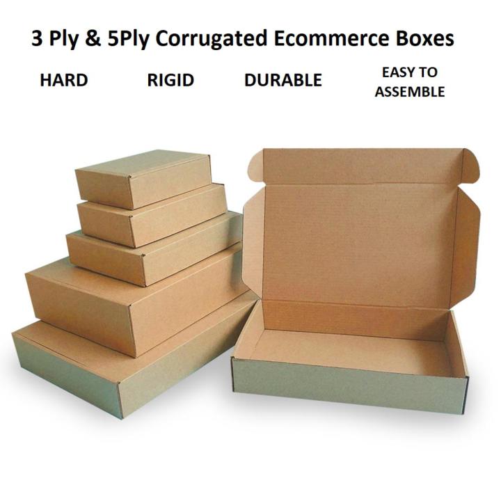 Packing Boxes For Orders - Corrugated Box Size 6 * 4 * 2 Inch - 10/20/50 Boxes Bundle - Hard Boxes For Sensitive Packing