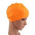 Silicone Swimming Cap Uni Flexible Waterproof Adult Waterdrop Swimming Head Cover Protect Ear Swim Caps Pool Bath Cap 2019. 