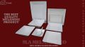 MELAMINE DOUBLE GLAZED SQUARE SHORT 52 PCS DINNER SET.. 