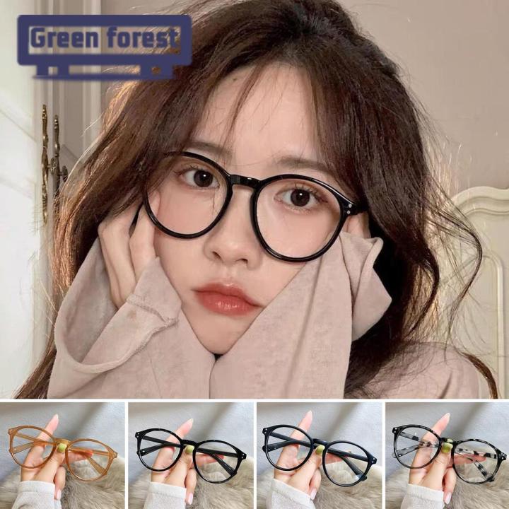 Green forest Computer Eyeglasses Round Frame Comfortable Computer Gaming Eyeglasses