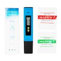 High-precision PH Meter PH Test Pen PH-02 Tester PH Value Water Detector -Blue. 