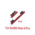 New Power Button+ Volume Side Button For Xiaomi Redmi Note 8 Pro Side Button Key. 