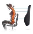 Universal Lumbar Support Cushion For Car | Back Posture Support black and baige. 