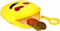 Purse Round Soft  Emoji Face Coin Pouch- PACK OF 1. 