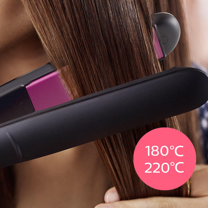 Philips%20Hair%20Straightener%20BHS375/03%20Women's%20Flat%20Iron%20Styler%20for%20All%20Hair%20Types%20Ceramic%20Coating%20Fast%20Heat%20up%20-%20Image%206
