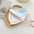 New gradient color eye protection sunscreen mask ladies summer dustproof shade ice silk breathable thin blush mask. 